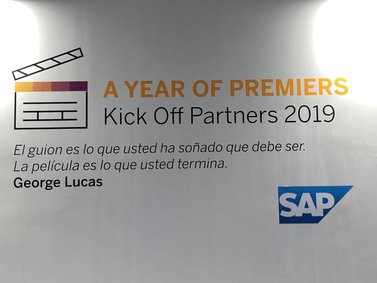 elenamadera1's tweet photo. Arranca un nuevo año con #SAP como portfolio principal en @TSystems_Iberia ! #SAPPartnerday https://t.co/QN8yVFZ8NK