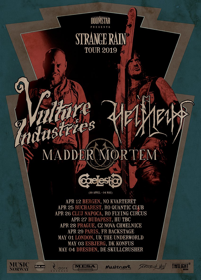 powerofmetaldk's tweet image. »GIG &amp;amp; TOUR UPDATES« Vulture Industries announce new European tour dates this Spring

#SeasonOfMist #StrangerTimes #VultureIndustries

powerofmetal.dk/news/vulture-i…