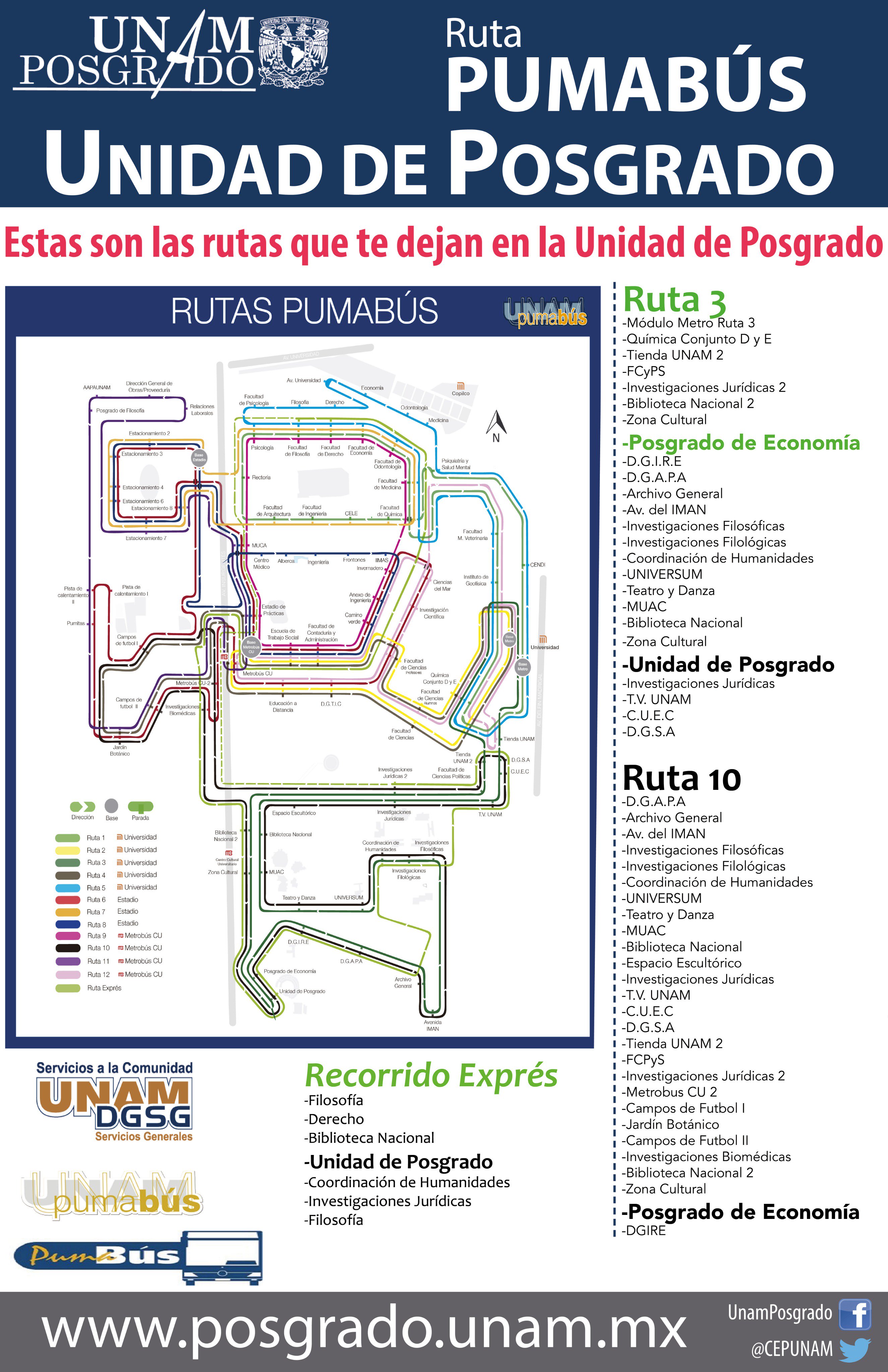 Ruta top 2 pumabus