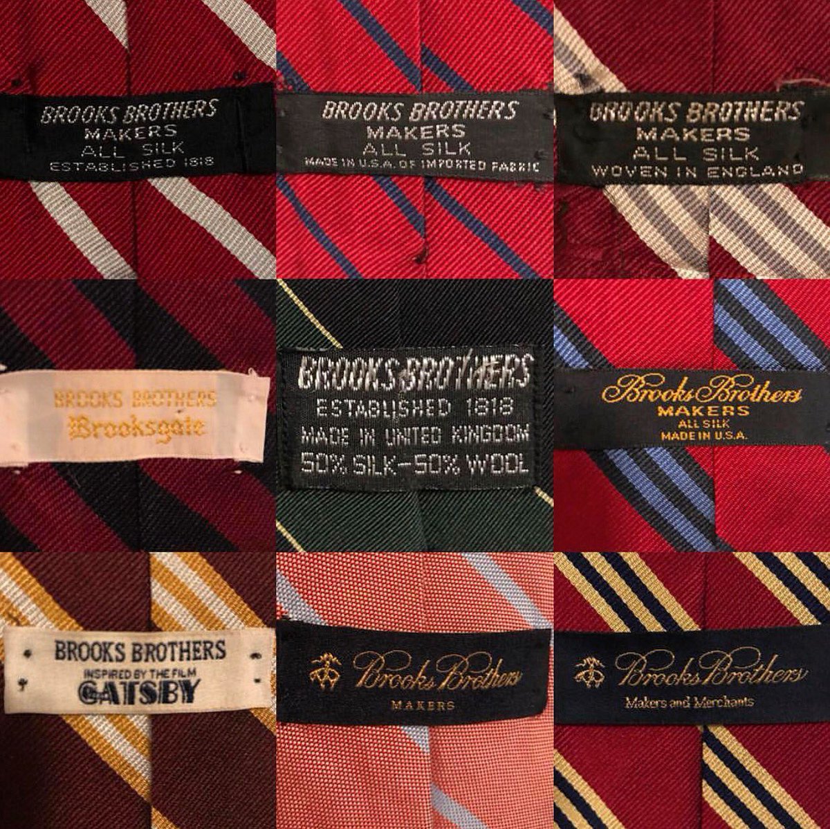 brooks brothers established 1818