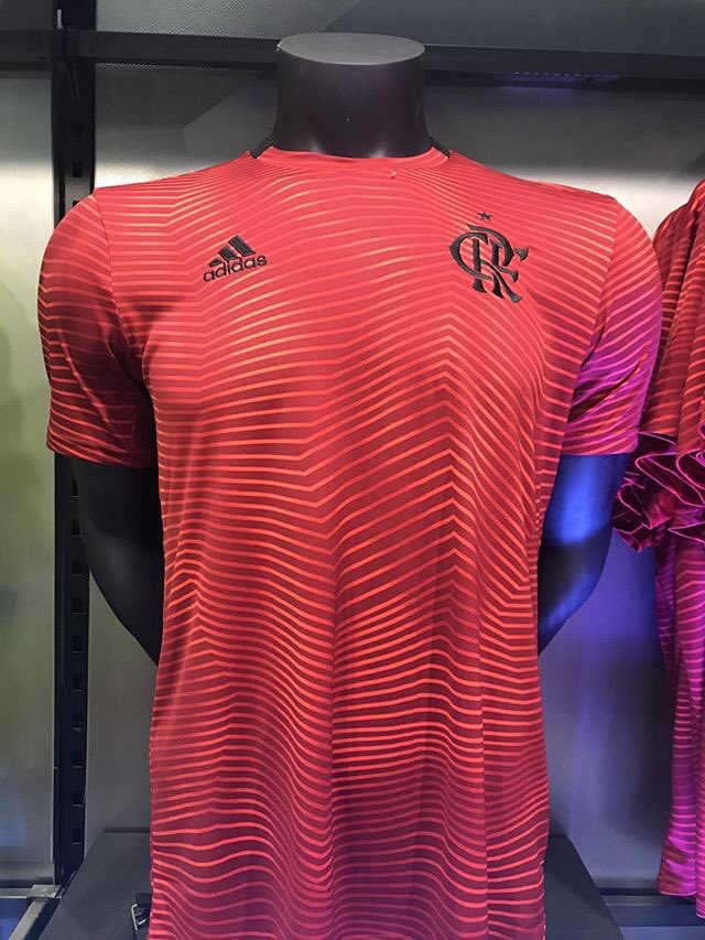 camisa pre jogo do flamengo