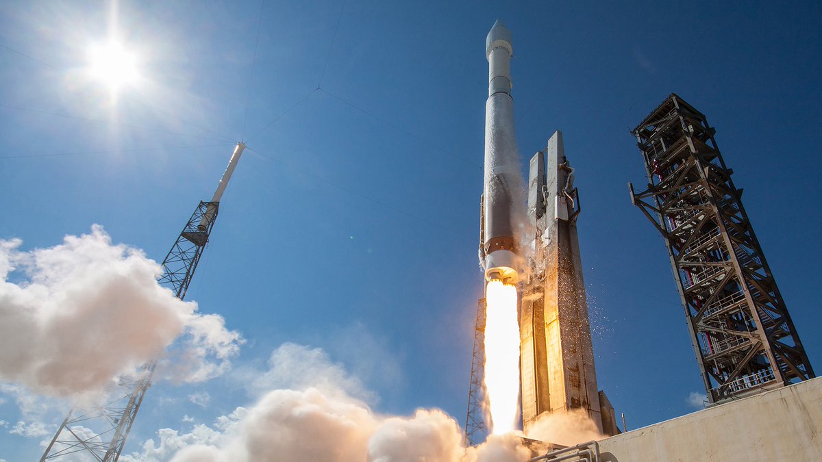 ulalaunch's tweet photo. .@NASA_LSP selected ULA’s reliable #AtlasV rocket to launch @NASALucy2Trojan in 2021 from SLC-41 at Cape Canaveral. We are honored to support Lucy! Atlas V also launched Curiosity, OSIRIS-REx, New Horizons, MAVEn and other iconic missions from this pad. https://t.co/JiFSqS2SRd https://t.co/ly2Ph6VA52