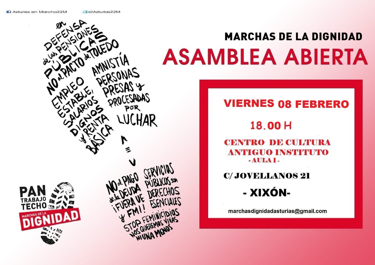 Estamos preparando las próximas movilizaciones y nos gustaría contar contigo  😉✊