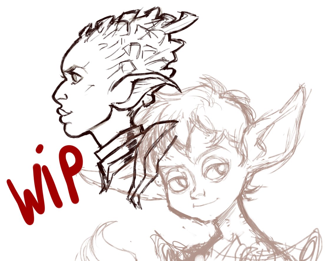 wip for a picture of my 2 guardians im working on #gw2 #GuildWars2 #wip 