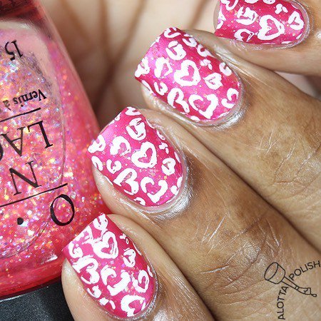 OPI: La Paz-itively Hot Matte, I Lily Love You
Sally Hansen: Big Matte Top Coat
Sugar Bubbles 045 plate, white stamping polish
.
.
#nailit #notd #nails #wocswatcher #wocblogger #nailsofinatagram #alottapolish #nailsonpoint #nailblogger #showmynails #vale… bit.ly/2UrcMIq