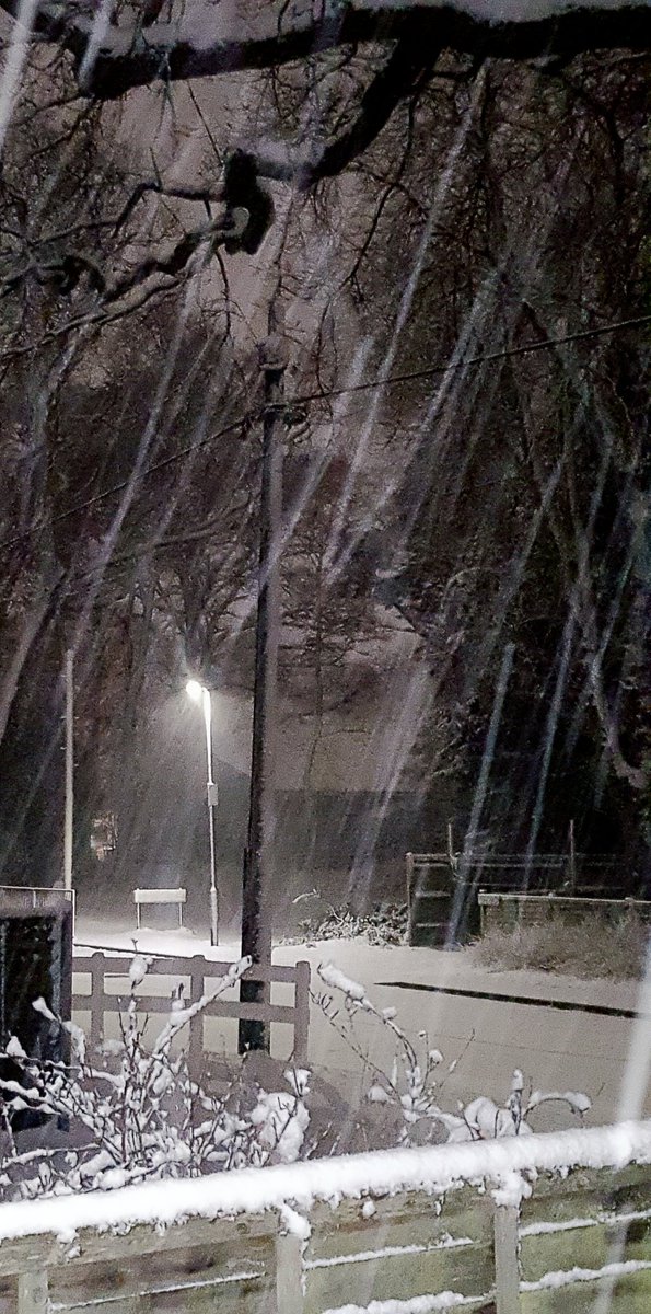 VeryVaVaVoom's tweet photo. @bbcweather Berkshire, England at 3am #snowwatch #winter #uksnow #uksnowmap #snowwatch #londonsnow #Snowmageddon #beautiful #Bracknell #Berkshire https://t.co/9EqwM14XDQ