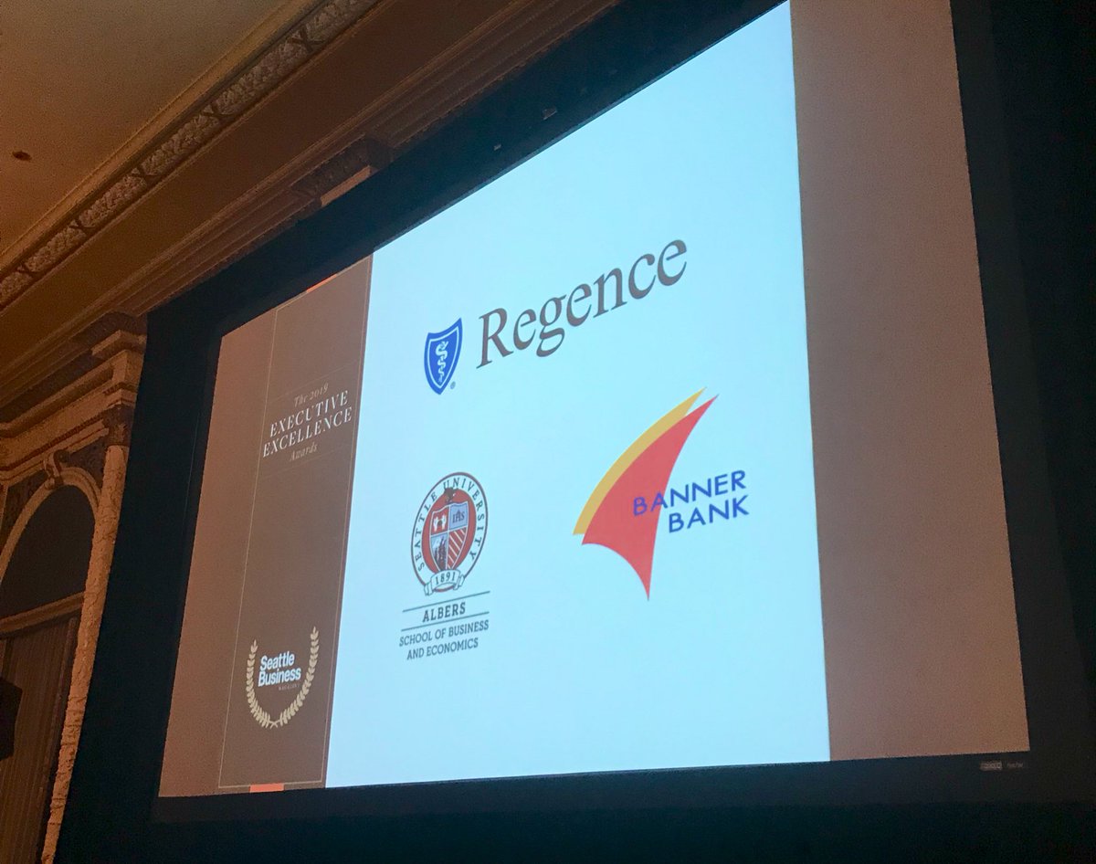 RegenceWA's tweet image. We are proud to be the presenting sponsor of tonight's @seattlebusiness #ExecutiveExcellenceAwards, honoring extraordinary executive leadership in Washington. Tim Lieb, President of @RegenceWA, gave his congratulations to all the honorees for their inspiring leadership.