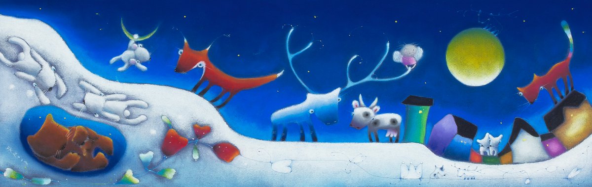 ヴィーヴィ・ケンパイネンのパステル画