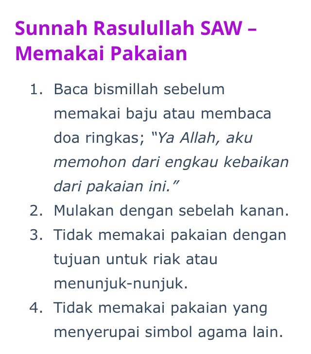 تويتر Saleng على تويتر Assalamualaikum Semua Sempena Hari Jumaat Yang Mulia Ni Aku Nak Share Senarai Sunnah Nabi Muhammad Saw Yang Boleh Kita Amalkan Kalau Salah Tolong Perbetulkan Ye Https T Co Zntl6pbrhs