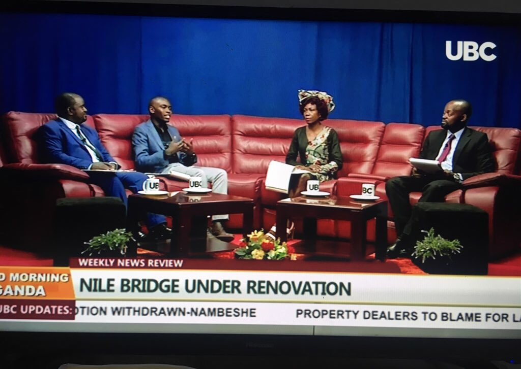 ubctvuganda's tweet photo. .@DuncanAbigaba: As Ugandans, we are taking the citizen journalism role too far. We donโt have the right to misuse our right. Donโt give an expert opinion about things you donโt know much less about our beautiful #SourceoftheNileBridge. #UBCGoodMorningUg https://t.co/wgiRPjnR9J