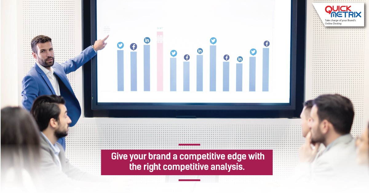 QuickMetrix's tweet image. When you have the insights your competition is using, you have the edge over them while making the strategy for your brand. Develop path-breaking strategies with #QuickMetrix. 
#TrackCompetition #RightInsight #StrongStrategies