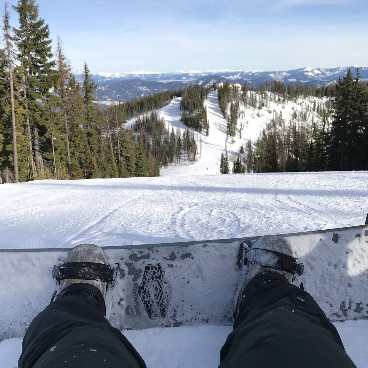 Enjoyed a bit of cross-training on the slopes during this snowy January in the PNW #SharmanUltraAthlete