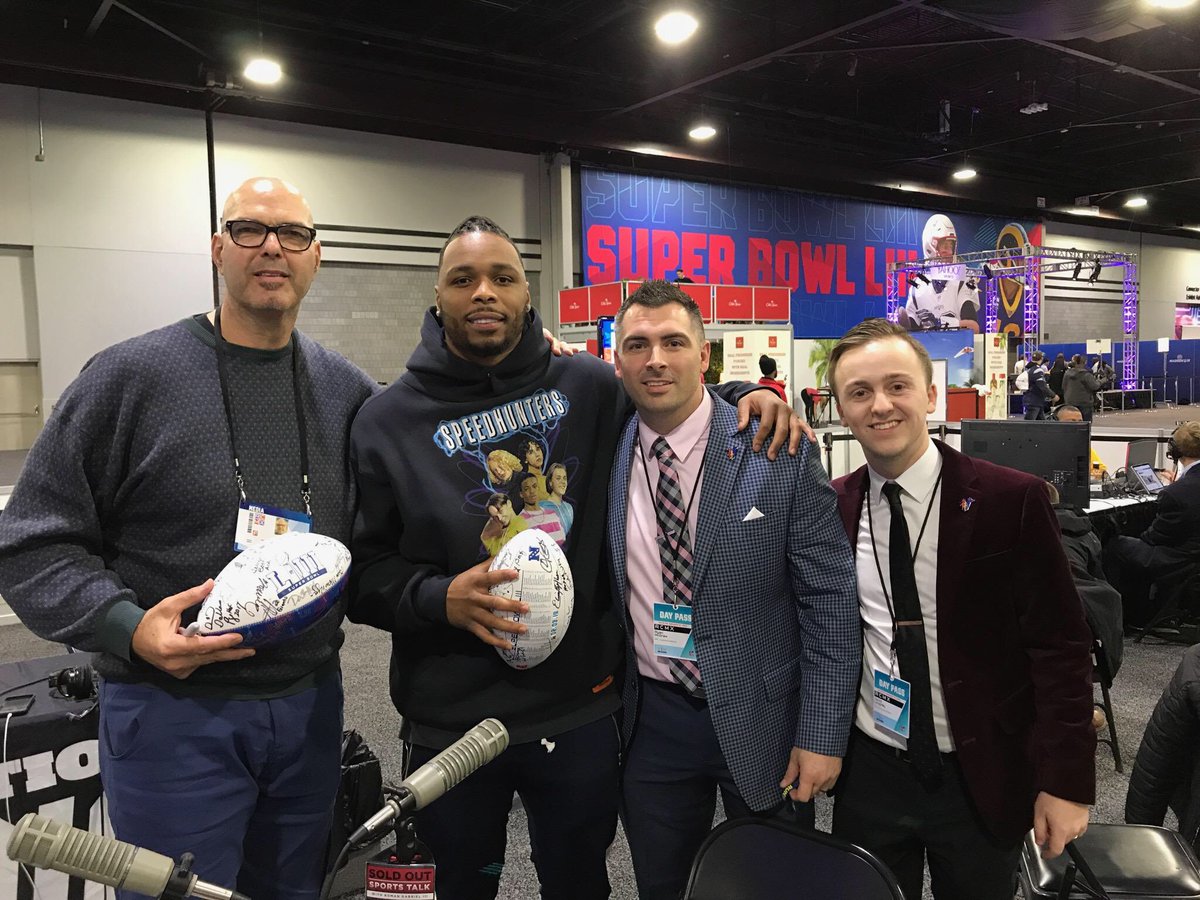RomanGabriel3rd's tweet photo. Thank you for teaming up with @iheartchm Christian Healthcare Ministries for @RomanGabriel3rd @ryanmcgraw25 Faith, Faith and Football Super Bowl coverage in Atlanta #soldoutsportstalk https://t.co/lMFGZmaMYs