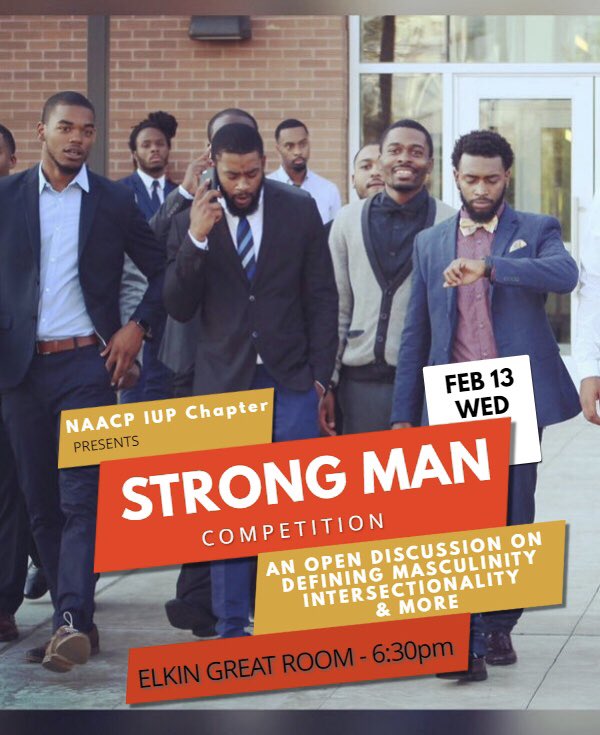 IUPNAACP16's tweet photo. #BlackHistoryMonth is right around the corner, be sure to mark your calendars for our events #IUP no matter who you are, we wanna see you here!!! https://t.co/2HvfyECWcR
