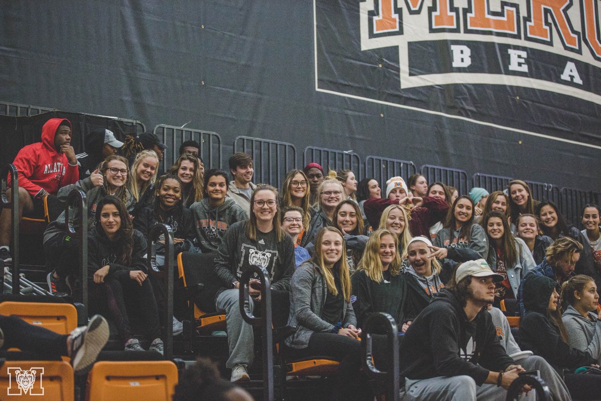 MercerWSoccer's tweet photo. Athletes supporting athletes. 🙌
Full squad out in support of @MercerMBB tonight at Hawkins! 👏
#RoarToScore | #RoarTogether https://t.co/wYXGOIROaS