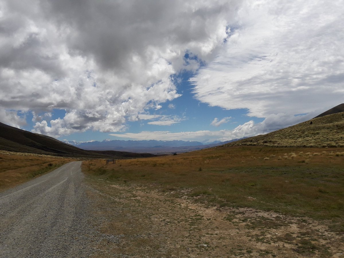 CfDENZ's tweet photo. Taking a 'shortcut' enroute to the @VetlifeNZ Fairlie and Twizel Tekapo farmers evening tonight! #anyguesseswhere #nocowshere https://t.co/27qlwgbBO2