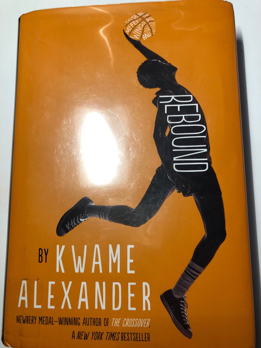 DGSHIP's tweet photo. ⁦Read 300 pages of REBOUND by ⁦@kwamealexander⁩! #FPCS6thREAD can’t wait read the ending ⁦! https://t.co/TA61YaV8DA