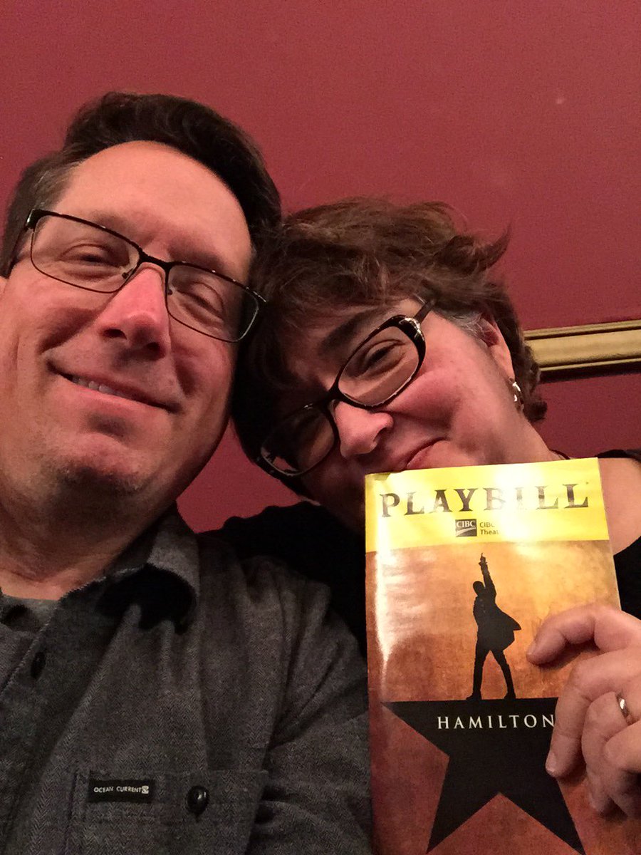Hamilton starts in a few minutes!