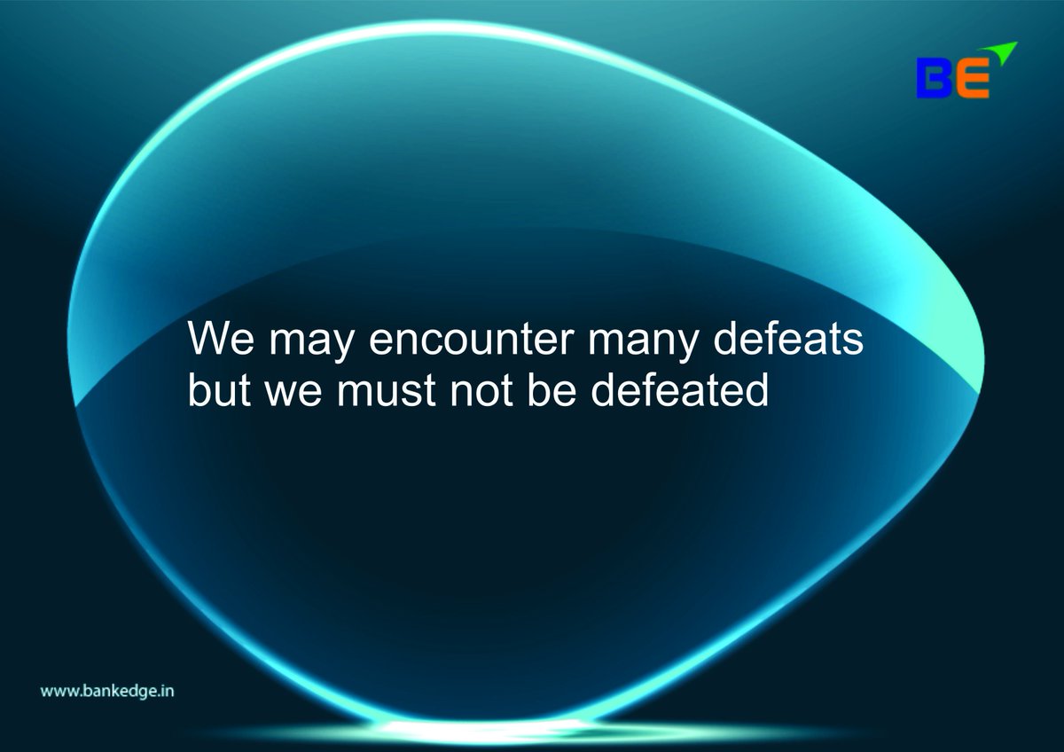 BankedgeAcademy's tweet image. #encounter #defeats #notbe
tinyurl.com/ycxctgxe
#Bankedge