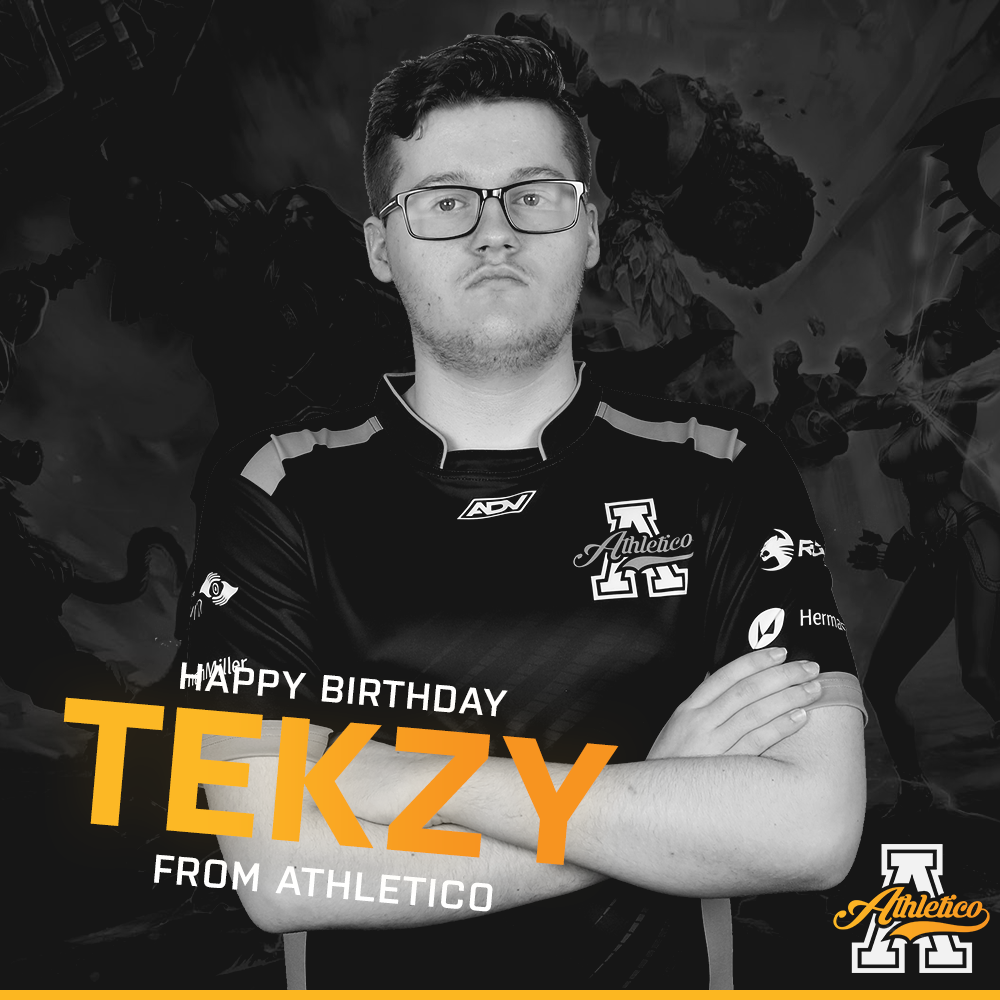 AthleticoES's tweet photo. HAPPY BIRTHDAY @TekzyX! π₯³π
The big man has turned 18 years old today!
#ATHBDAY | #ATHFAM https://t.co/ZY6LmlMUB2