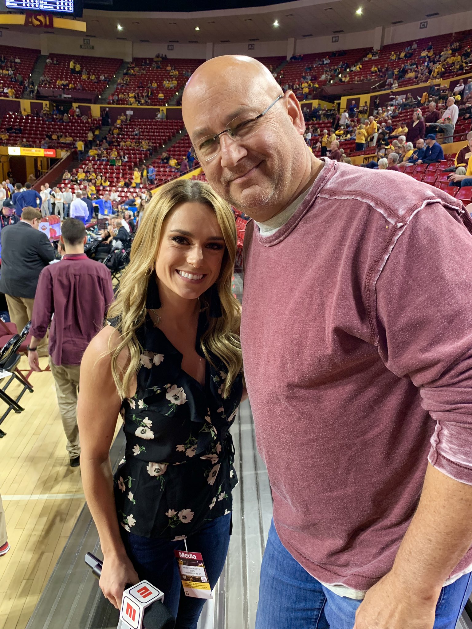 Molly McGrath on X: Terry Francona in the house for Arizona/ASU! 9 ET on  ESPN2 (The Boston fan in me is totally geeking out over this).   / X