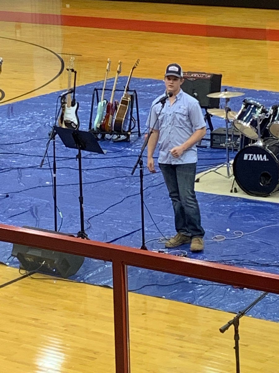 Way to stand firm Corey Ballew! #grahamfca