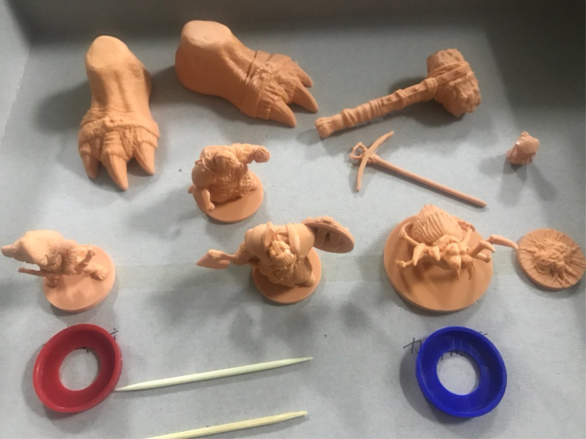 RocketslugGames's tweet photo. Resin Masters for Dwarves of Iron Peak!  https://t.co/hf5RvglkBl https://t.co/Iee59FFG7m