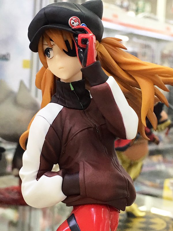 アニメ/ゲームEVA GLOBAL限定復刻 エヴァ　アスカ　1/7 ジャージver