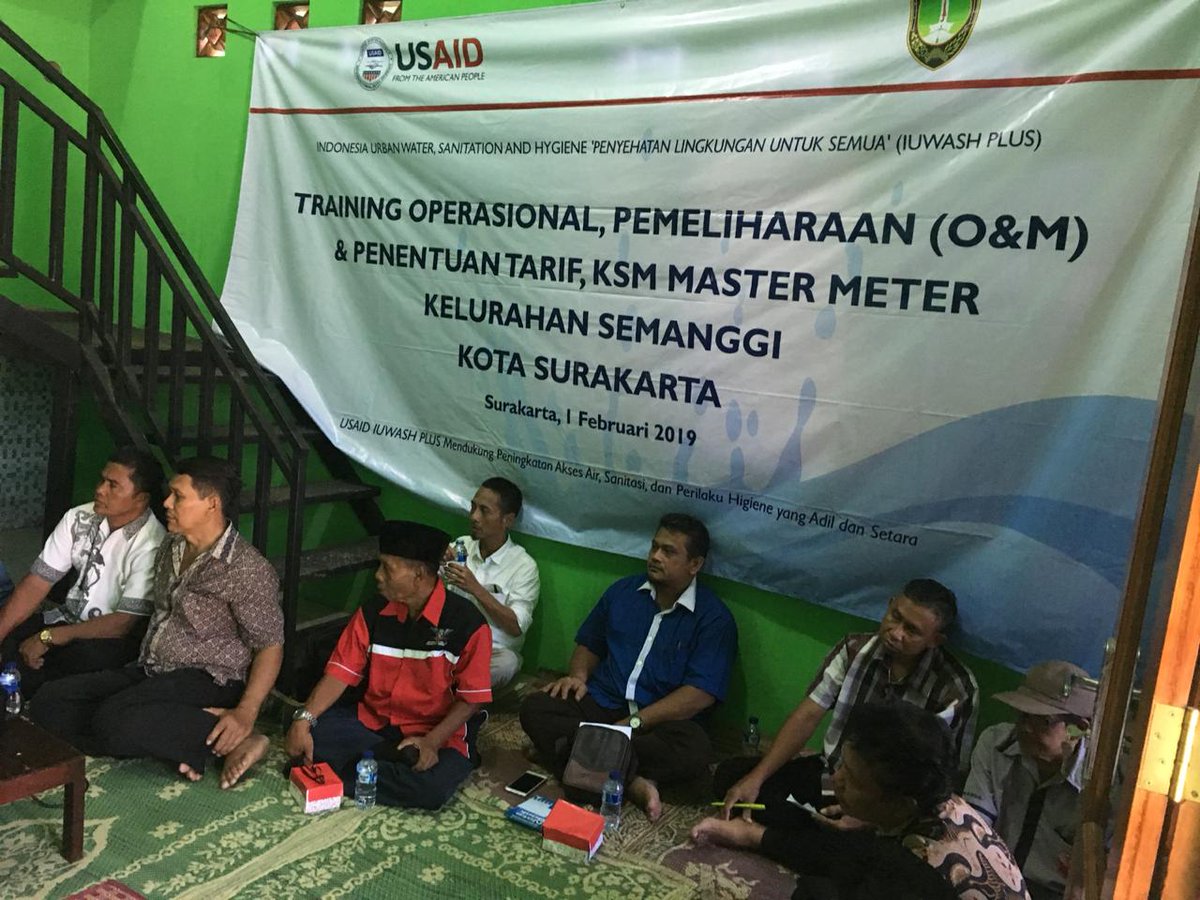 pdamsolo's tweet image. Training Ops, O&amp;amp;M dan Tarif di KSM Master Meter, Semanggi RW 23 Surakarta @airsanitasi , @PEMKOT_SOLO coba tebak Mimin yg mana?😂.
Akses air #layak #aman