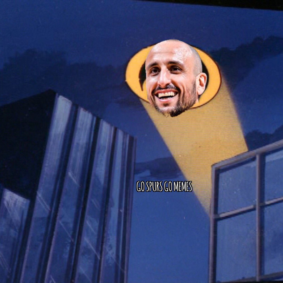 Light up the signal, we need Bat-Manu!
#GoSpursGo #GoSpursGoMemes