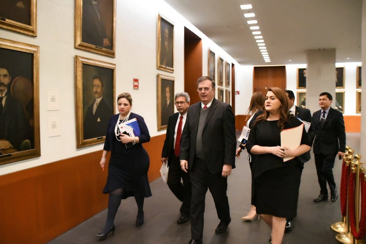 MinexGt's tweet photo. Cancilleres de El Salvador, Honduras, Guatemala y México se reúnen para abordar temas sobre el #ProgramaDesarrolloIntegral, el cual permitirá trazar una estrategia para mitigar el fenómeno de la migración irregular. https://t.co/8uRDs3PpQx