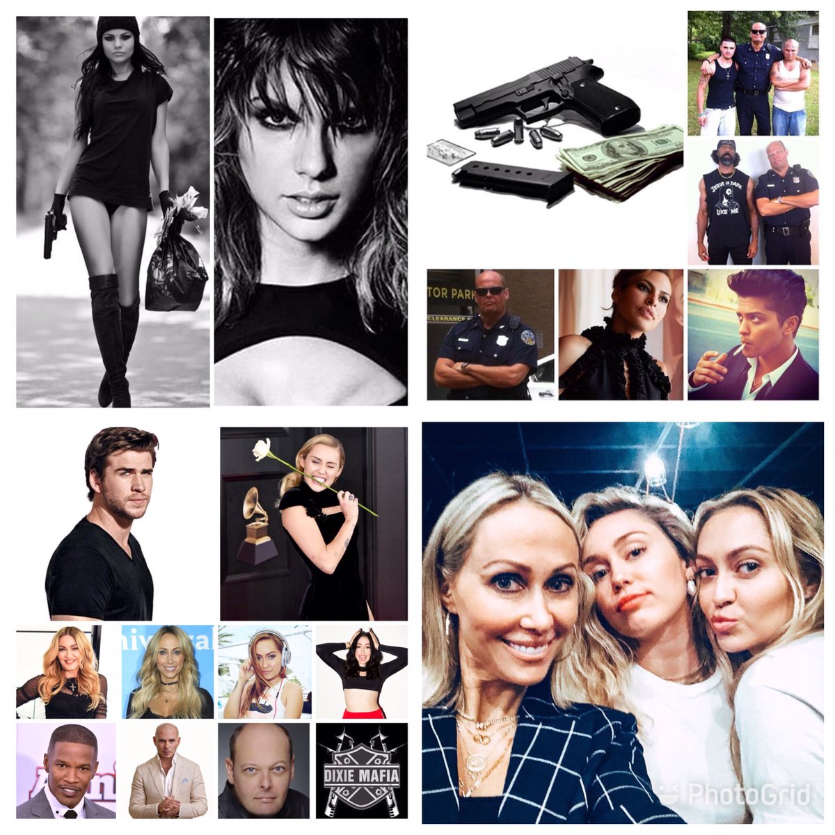 DixieMafiaTV's tweet image. #hannahminghella #tristartelevision #Sundance #TCAS #GRAMMYs⁠ ⁠ #oscars⁠ ⁠⁠ ⁠⁠#dixiemafia @MileyCyrus     @LiamHemsworth @tishcyrus @BrandiCyrus @noahcyrus @madonna @iamjamiefoxx @pitbull @DixieMafiaTV @henrygolding @GiovanniRibisi @YouTube #dixiemafiaseries