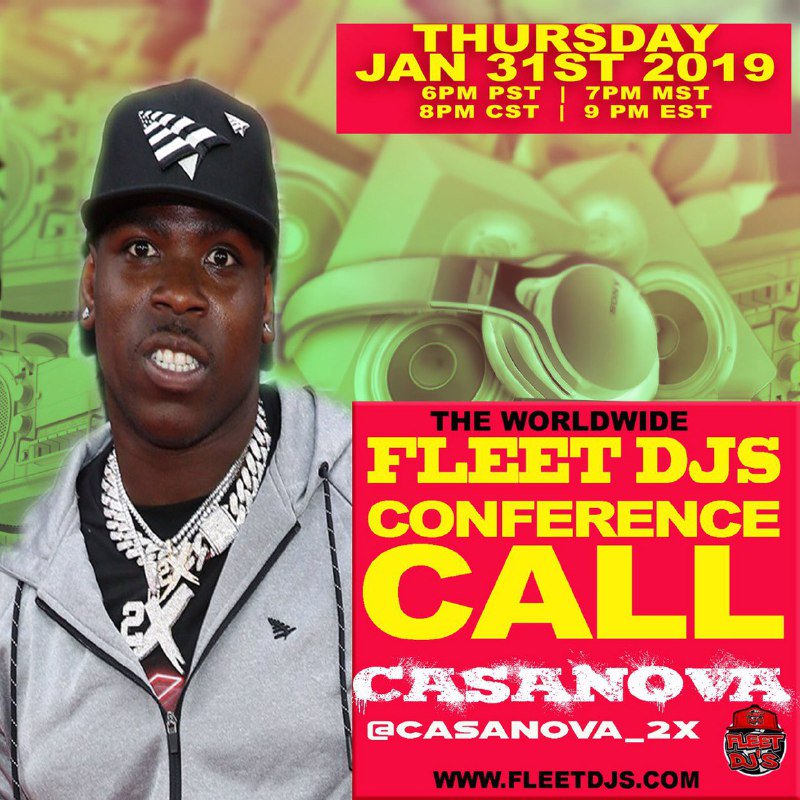 therealdjspins's tweet photo. Conference Call Going Down Right Now Featuring @CASANOVA_2X With @FleetDJs #FleetDJs #BreakingRecords #NewMaterial #Interview #fleetnation #networkwithfleetdjs #Brooklyn #Hiphop #NewMusicAlert https://t.co/PB57Uix0lx