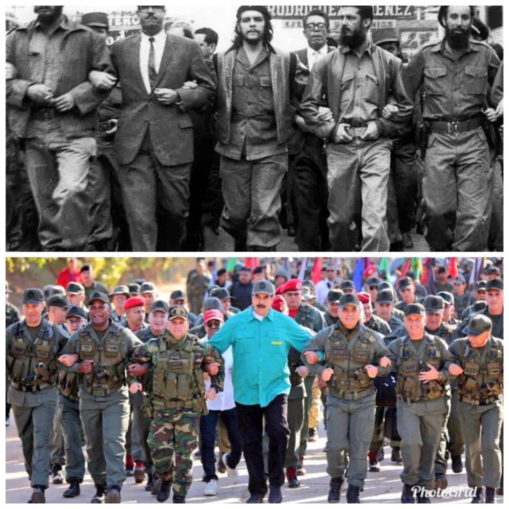 nelsonbocaranda's tweet photo. Cuba 1959 y Venezuela 2019 https://t.co/6EWfRtj6Cp