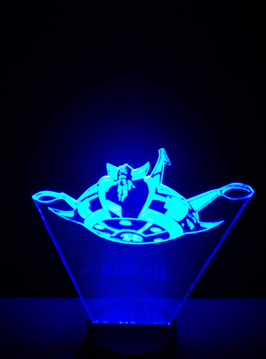 Lampaline59's tweet photo. Lampe veilleuse LED soucoupe Goldorak , socle tactile lumineux 7 couleurs

https://t.co/sMFfB6PMYc

#Goldorak #année80 #lampe #faitmain https://t.co/aLOkSStXua