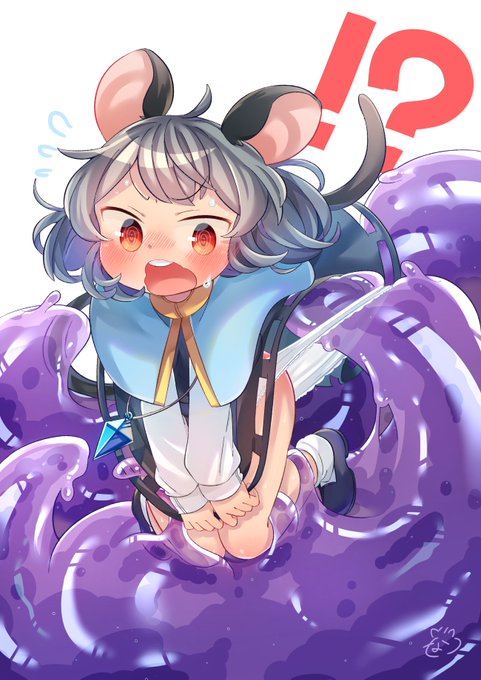 ナズーリンVSスライム!
的な本を描けたらいいなの気持ち 