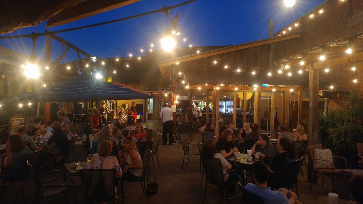 #iHeartHsv #downtownsbackyard <a href="/boothlumberyard/">AMBooth's Lumberyard</a>  #eathuntsville Dine is some of the coolest places