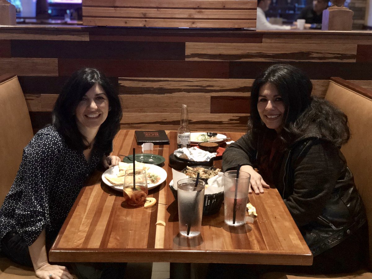 ChristinaDG's tweet photo. Happiness is closing down Cantina 109 with friend & fabulous author @jetchez after lots of laughing, book talking, planning, and plotting. #waiterwantedtogohome #wedidnot https://t.co/gUC2aCLjn8