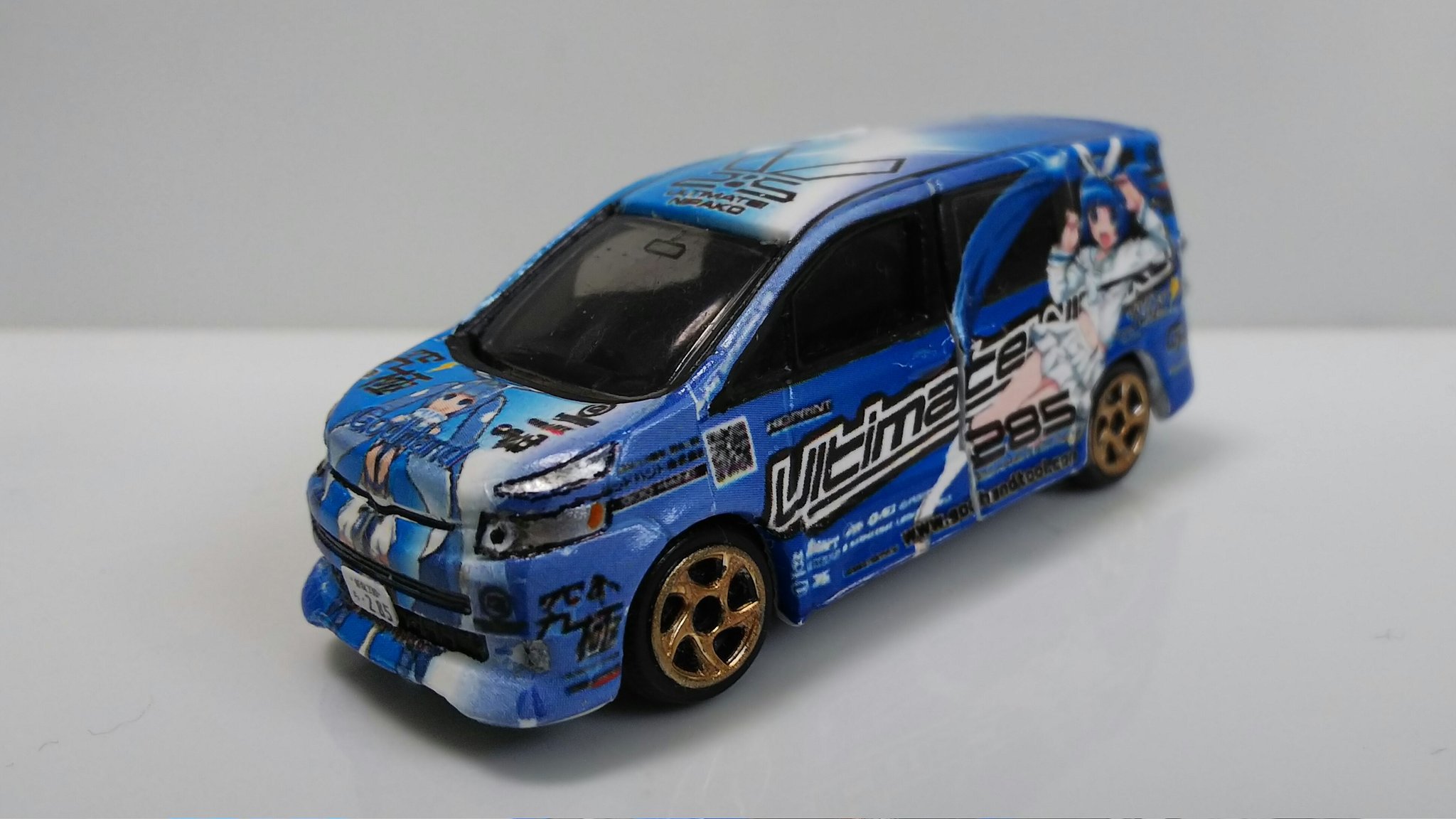 トミカ】頭文字D 高橋啓介 FD3S RX-7 製作①ボディの改造と