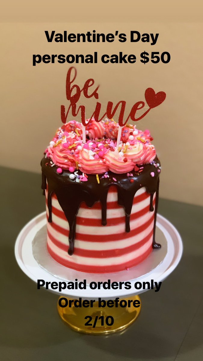 Bklyn_Mar's tweet photo. Valentine’s Day is around the corner. 💕Don’t forget to order your desserts BEFORE Feb 10. Pick up & delivery available. Email me orders@mar-velouscreations.com #valentinesday #sale #desserts #specialsomeone #personalcake #cakepops #cakejars #mar_velouscreations https://t.co/tp3SJzDvrg