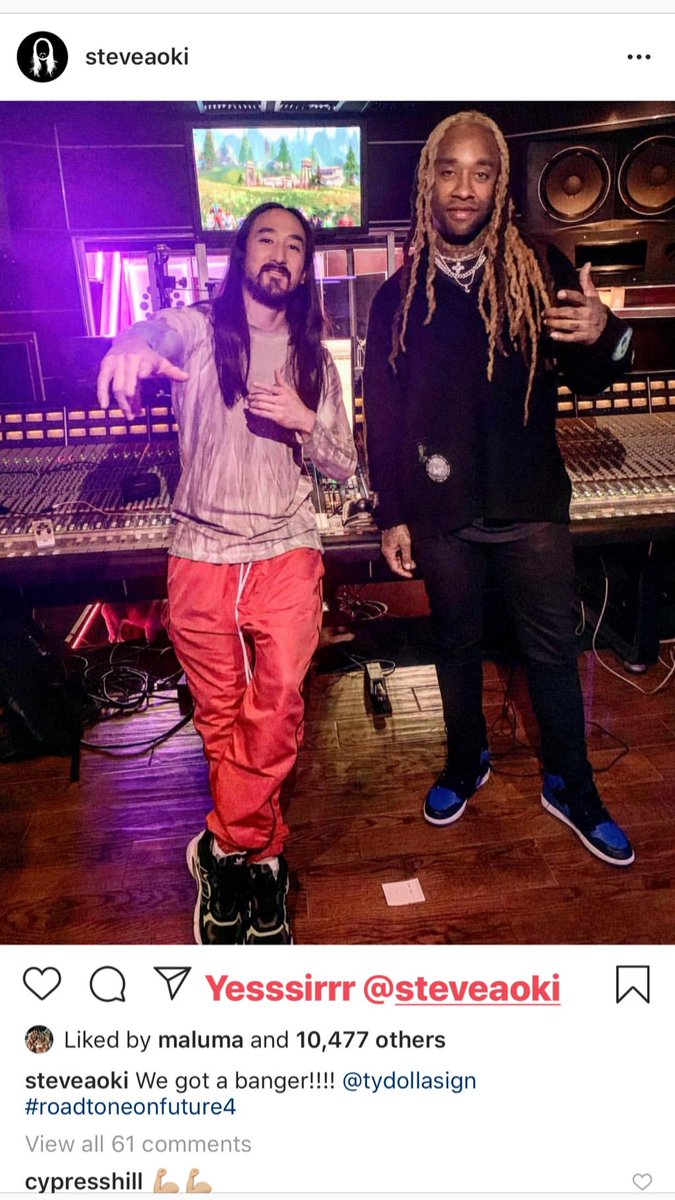 TyDollaSignUS's tweet photo. Ty Dolla Sign posted on Instagram story https://t.co/W3Gs92i4DI