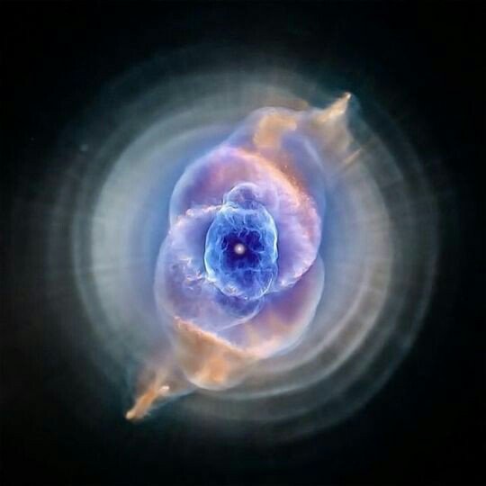 thevegansnuts's tweet photo. Cat's eye Nebula 🐱🌌💗💙💜☺🙌 #catseyenebula #nebula #galaxy #space #stargazing #universe #cosmos #Stars #everythingspace #lovespace https://t.co/HuhgxNmquj