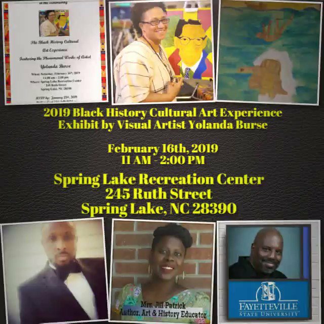 Comprepacademy's tweet photo. RT @MrsTannelaine: Black History Cultural Art Experience Exhibit https://t.co/t74NrHYJlT