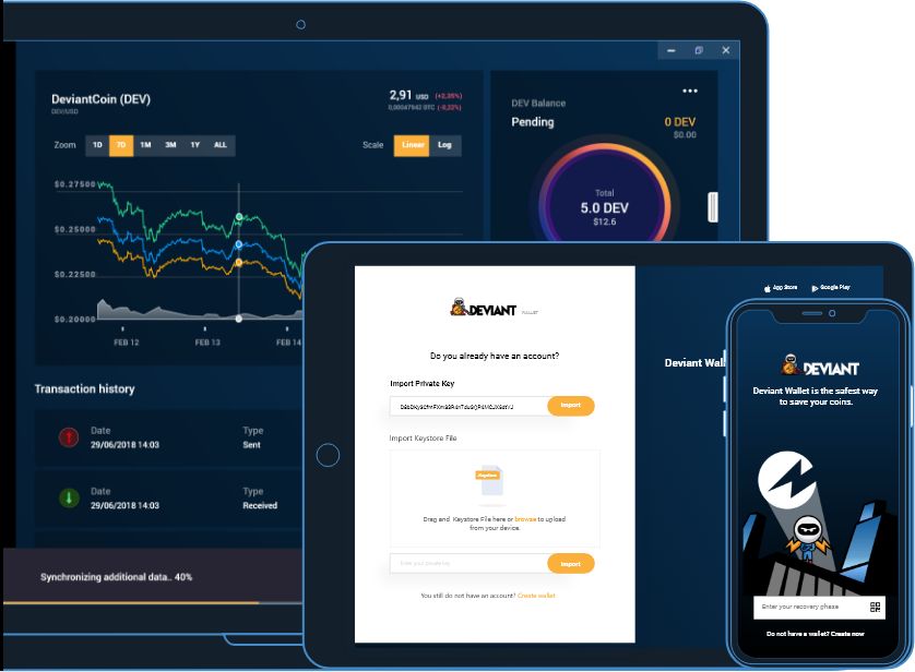 DeviantCoin's tweet photo. We are extremely pleased to announce the release of the Deviant X Android wallet! 

Get the details now:
https://t.co/pFlMcY1A3u

$DEV #Android #wallet https://t.co/mx0BwayIPy