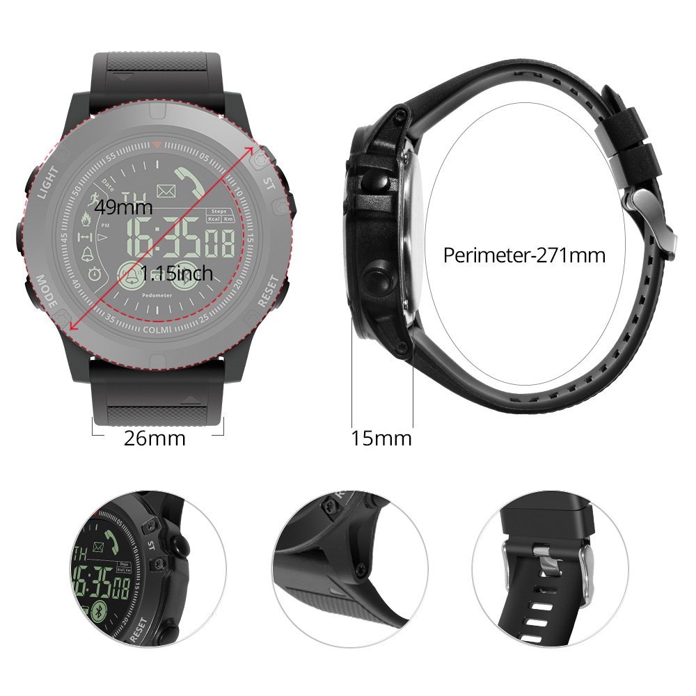 MichelleStan5's tweet image. Someone from Żabbar, Malta  🇲🇹 ordered this Men Smart Watch Waterproof Pedometer.

 🛒 You too, you can get yours at ➡ bit.ly/2IK3bb0 .