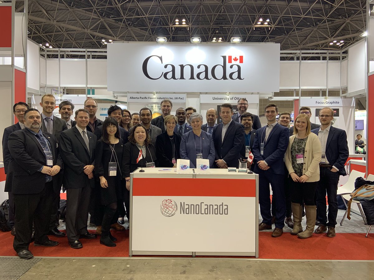 Nano_Canada's tweet photo. What an amazing week so far here in Tokyo. What a team! #cdninnovation #nanotech2019 https://t.co/h8nK5T4CuL
