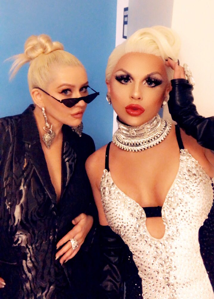 farrahrized's tweet photo. Casually in rare form with the legend herself @xtina 🤩 woohoo @BravoWWHL https://t.co/dGG5ph30h4