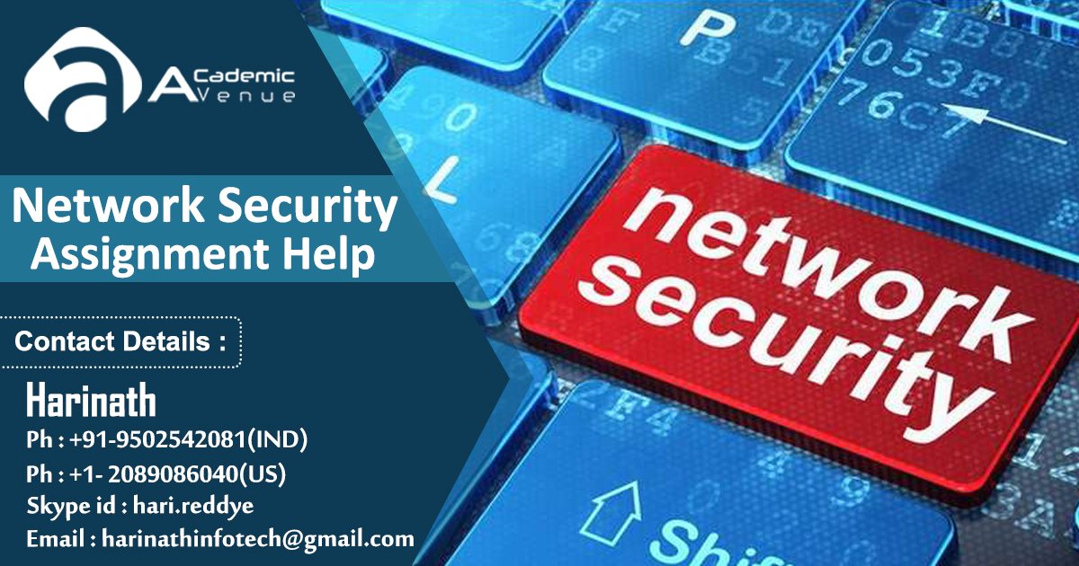 academic_avenue's tweet image. j.mp/2NQYGkI
#AcademicAvenue provides #NetworkSecurityAssignmentHelp. The experience that our writers have in Network Security Assignments is vast and they help you with best assignment solutions.
#BestOnlineAssignmentWritingServiceForStudents