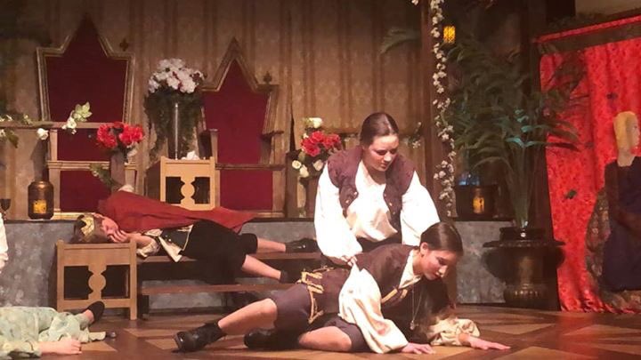 Wow!! Such an amazing performance of #Hamlet at Lester B Pearson School for the Arts <a href="/TVDSB/">Thames Valley DSB</a> tonight!! I am blown away by Ss talent and effort that went into this incredible production! You can watch it live streamed at 10 am and 2 pm tomorrow. Support the #Arts #Drama!