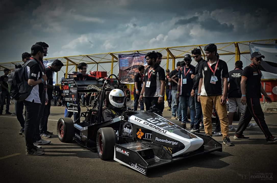 vitc_formula_e's tweet photo. Hello everyone,
Need to share this with all our supporters and well wishers. Our first experience of Formula Bharat was rough, couldn't participate in dynamics.
Got 7th rank overall.
VITC Formula Electric all time podium finishing team, hasn't achieved the podium this time. https://t.co/2vbVFJebOJ